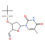 Thymidine, 5'-deoxy-3'-O-[(1,1-dimethylethyl)dimethylsilyl]-5'-oxo-