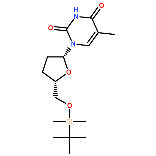 Thymidine, 3'-deoxy-5'-O-[(1,1-dimethylethyl)dimethylsilyl]-