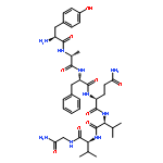 Glycinamide, L-tyrosyl-D-alanyl-L-phenylalanyl-L-glutaminyl-L-valyl-L-valyl-