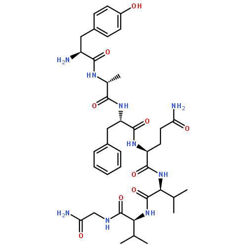 Glycinamide, L-tyrosyl-D-alanyl-L-phenylalanyl-L-glutaminyl-L-valyl-L-valyl-