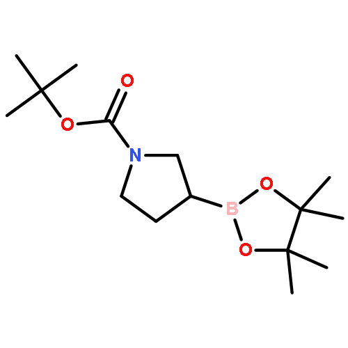 tert-Butyl 3-(4,4,5,5-tetramethyl-1,3,2-dioxaborolan-2-yl)pyrrolidine-1-carboxylate