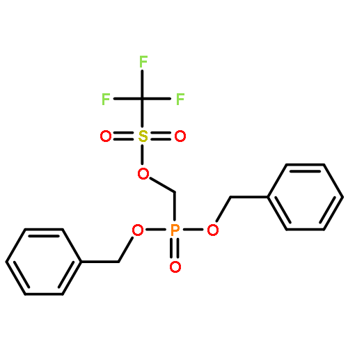 Methanesulfonic acid, trifluoro-, [bis(phenylmethoxy)phosphinyl]methylester