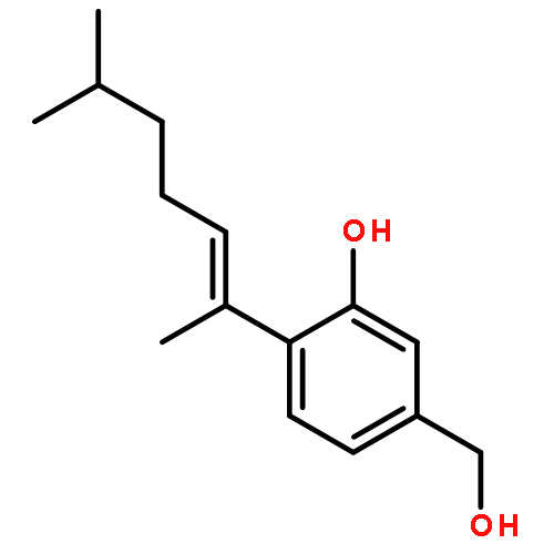 (E)-5-(hydroxymethyl)-2-(6'-methylhept-2'-en-2'-yl)phenol