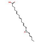 5,8,11-Tridecatrienoicacid, 13-[(2R,3S)-3-(2Z)-2-penten-1-yl-2-oxiranyl]-, (5Z,8Z,11Z)-rel-