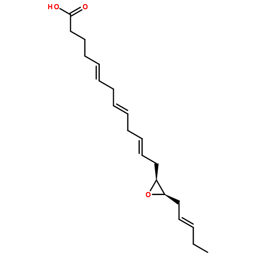 5,8,11-Tridecatrienoicacid, 13-[(2R,3S)-3-(2Z)-2-penten-1-yl-2-oxiranyl]-, (5Z,8Z,11Z)-rel-