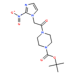 1-Piperazinecarboxylicacid, 4-[2-(2-nitro-1H-imidazol-1-yl)acetyl]-, 1,1-dimethylethyl ester