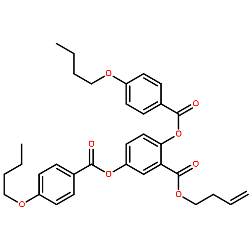 BUT-3-ENYL 2,5-BIS[(4-BUTOXYBENZOYL)OXY]BENZOATE