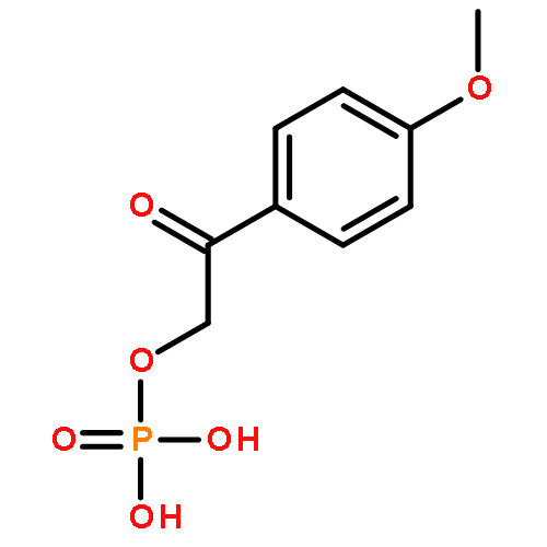 Ethanone, 1-(4-methoxyphenyl)-2-(phosphonooxy)-