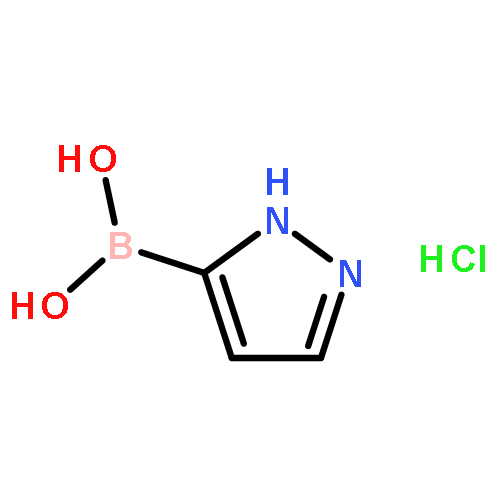 (1H-Pyrazol-3-yl)boronic acid hydrochloride