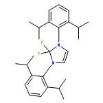 1,3-bis[2,6-di(propan-2-yl)phenyl]-2,2-difluoroimidazole