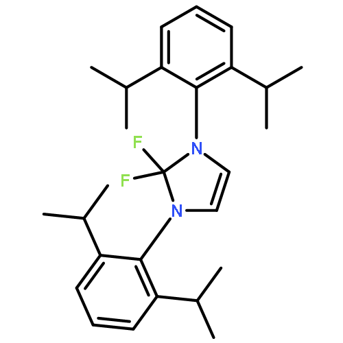 1,3-bis[2,6-di(propan-2-yl)phenyl]-2,2-difluoroimidazole