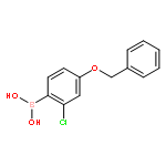 (2-CHLORO-4-PHENYLMETHOXYPHENYL)BORONIC ACID