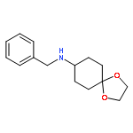 1,4-Dioxaspiro[4.5]decan-8-amine,N-(phenylmethyl)-