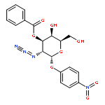 p-nitrophenyl 2-azido-3-O-benzoyl-2-deoxy-α-D-galactopyranoside