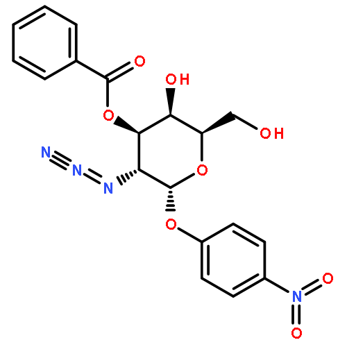 p-nitrophenyl 2-azido-3-O-benzoyl-2-deoxy-α-D-galactopyranoside