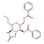 ethyl 2-amino-4,6-di-O-benzoyl-2,3-N,O-carbonyl-2-deoxy-1-thio-β-D-glucopyranoside