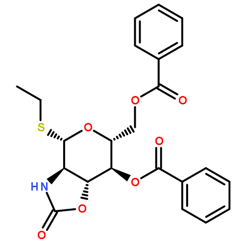 ethyl 2-amino-4,6-di-O-benzoyl-2,3-N,O-carbonyl-2-deoxy-1-thio-β-D-glucopyranoside