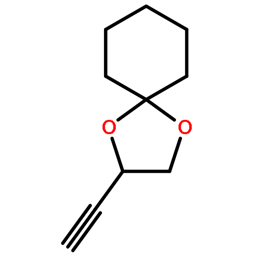 1,4-Dioxaspiro[4.5]decane, 2-ethynyl-, (R)-