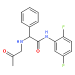 Benzeneacetamide, a-(acetylmethylamino)-N-(2,5-difluorophenyl)-