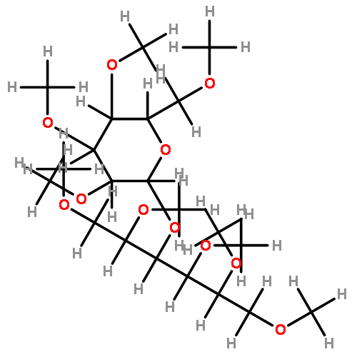 O1,O2,O3,O5,O6-Pentamethyl-O4-(tetra-O-methyl-beta-D-glucopyranosyl)-D-glucit