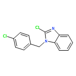 1H-Benzimidazole, 2-chloro-1-[(4-chlorophenyl)methyl]-