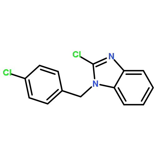 1H-Benzimidazole, 2-chloro-1-[(4-chlorophenyl)methyl]-