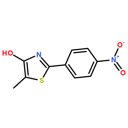 4-Thiazolol, 5-methyl-2-(4-nitrophenyl)-