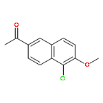 Ethanone, 1-(5-chloro-6-methoxy-2-naphthalenyl)-