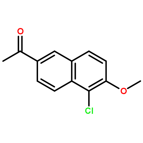 Ethanone, 1-(5-chloro-6-methoxy-2-naphthalenyl)-