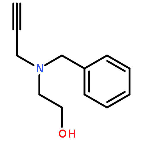 2-[benzyl(prop-2-yn-1-yl)amino]ethanol