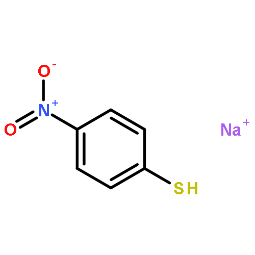 Benzenethiol, 4-nitro-,sodium salt (1:1)