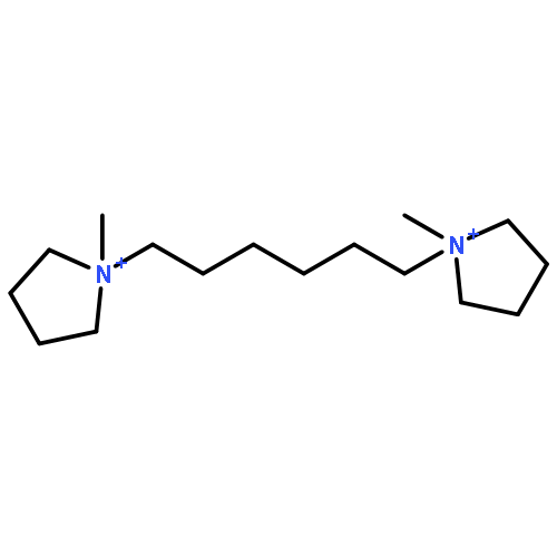 Pyrrolidinium, 1,1'-(1,6-hexanediyl)bis[1-methyl-