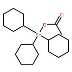 Acetic acid,tricyclohexylstannyl ester