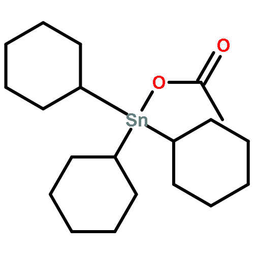 Acetic acid,tricyclohexylstannyl ester