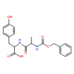 (S)-2-((S)-2-(((Benzyloxy)carbonyl)amino)propanamido)-3-(4-hydroxyphenyl)propanoic acid