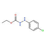 Hydrazinecarboxylic acid, 2-(4-chlorophenyl)-, ethyl ester