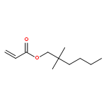 2-Propenoic acid,2,2-dimethylhexyl ester