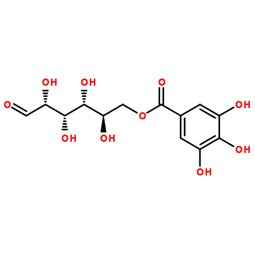 D-Glucose,6-(3,4,5-trihydroxybenzoate)