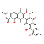 5-HYDROXY-7-(5-HYDROXY-8-METHOXY-2-METHYL-4,6,9-TRIOXOBENZO[G]CHROMEN-7-YL)-8-METHOXY-2-METHYLBENZO[G]CHROMENE-4,6,9-TRIONE