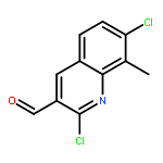 2,7-dichloro-8-methylquinoline-3-carbaldehyde