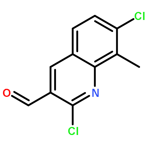 2,7-dichloro-8-methylquinoline-3-carbaldehyde