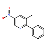 Pyridine, 3-methyl-5-nitro-2-phenyl-