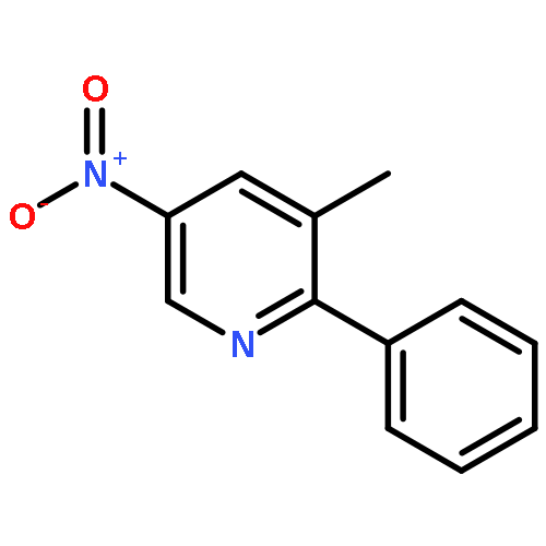 Pyridine, 3-methyl-5-nitro-2-phenyl-