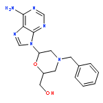 [(2S,6R)-6-(6-amino-9H-purin-9-yl)-4-benzylmorpholin-2-yl]methanol