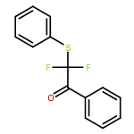 Ethanone, 2,2-difluoro-1-phenyl-2-(phenylthio)-