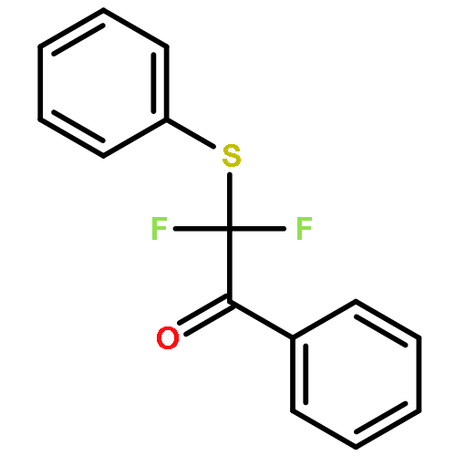 Ethanone, 2,2-difluoro-1-phenyl-2-(phenylthio)-