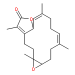 (4Z,8E)-4,8,12,14a-tetramethyl-1a,3,6,7,9a,13,14,14a-octahydrooxireno[5,6]cyclotetradeca[1,2-b]furan-11(2H)-one