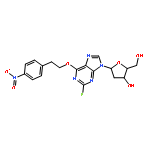 Inosine, 2'-deoxy-2-fluoro-6-O-[2-(4-nitrophenyl)ethyl]-