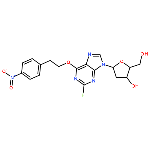 Inosine, 2'-deoxy-2-fluoro-6-O-[2-(4-nitrophenyl)ethyl]-