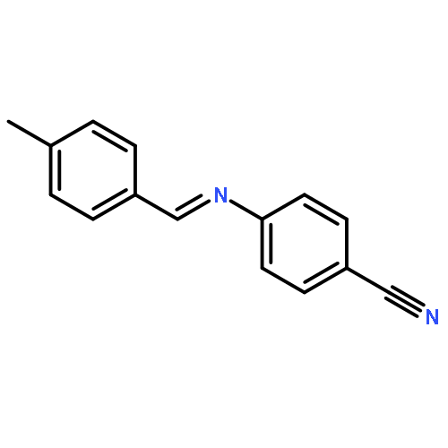 Benzonitrile, 4-[(E)-[(4-methylphenyl)methylene]amino]-